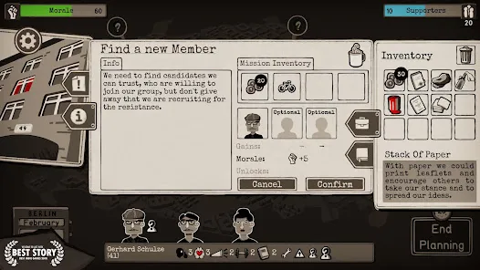 Through the Darkest of Times Mod APK screenshot 5